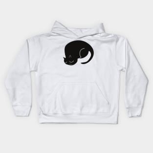 black cat Kids Hoodie